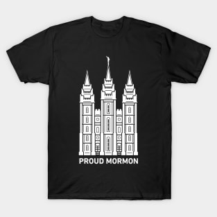 Proud Mormon | LDS Temple T-Shirt